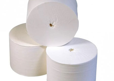 toiletpapier cellulose compact/coreless