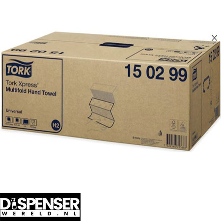 TORK Xpress® Multifold Handdoek 2laags